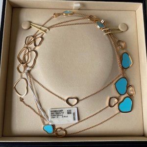 Chopard Happy Hearts Dancing Diamond Neckl…